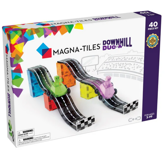 Downhill Duo 40-Piece Set by MAGNA-TILES