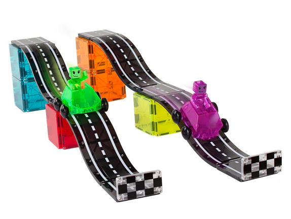 Downhill Duo 40-Piece Set by MAGNA-TILES