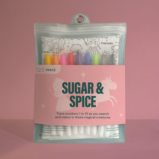 123 | Sugar & Spice by HeyDoodle
