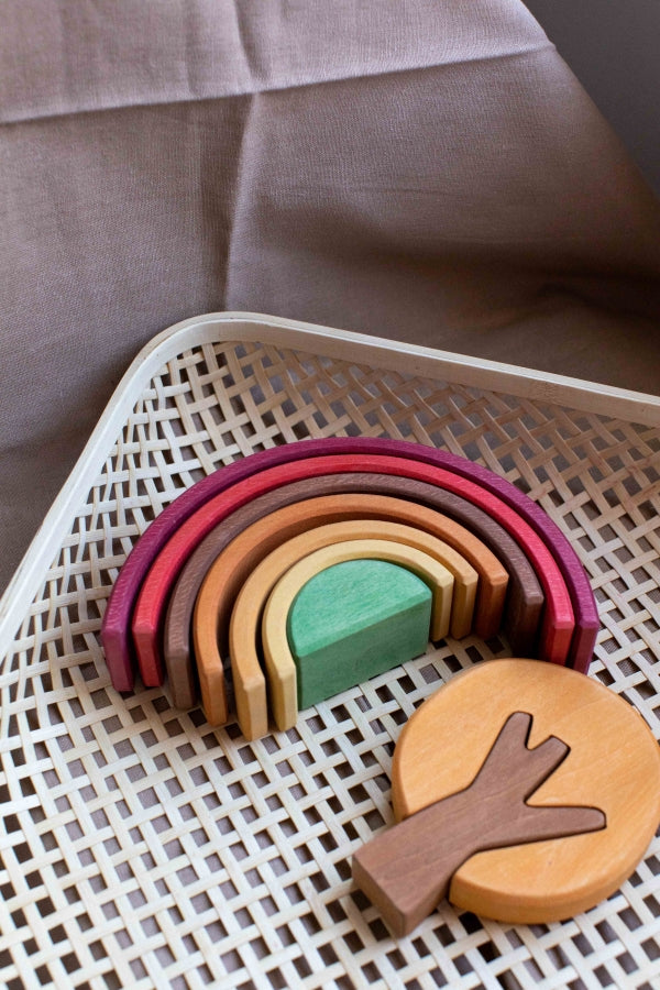 Rainbow Stacker Fall (Small) by AVDAR