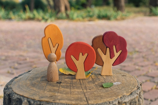 Flat Fall Tree by AVDAR