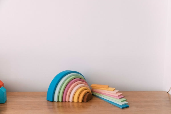 Rainbow Stacker Pastel (Medium) by AVDAR