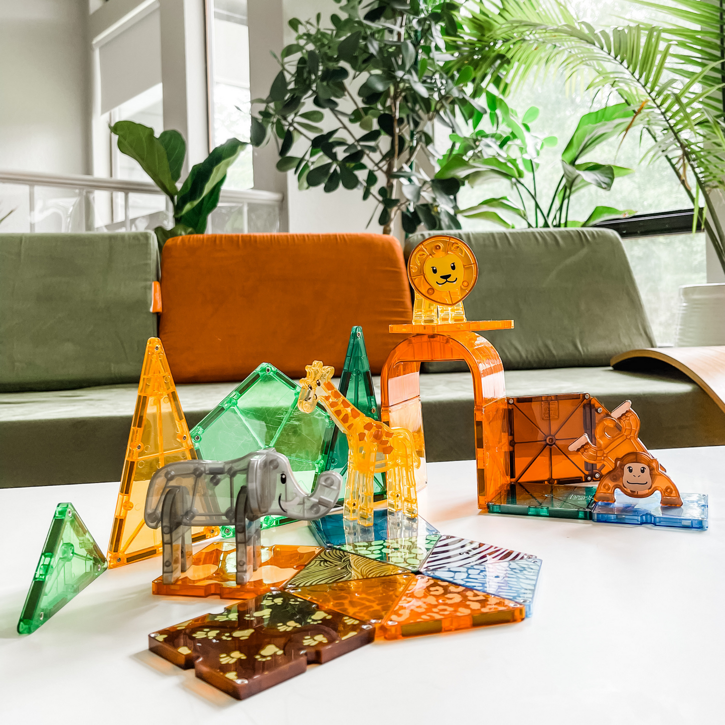 Safari Animals 25pcs Set by MAGNA-TILES