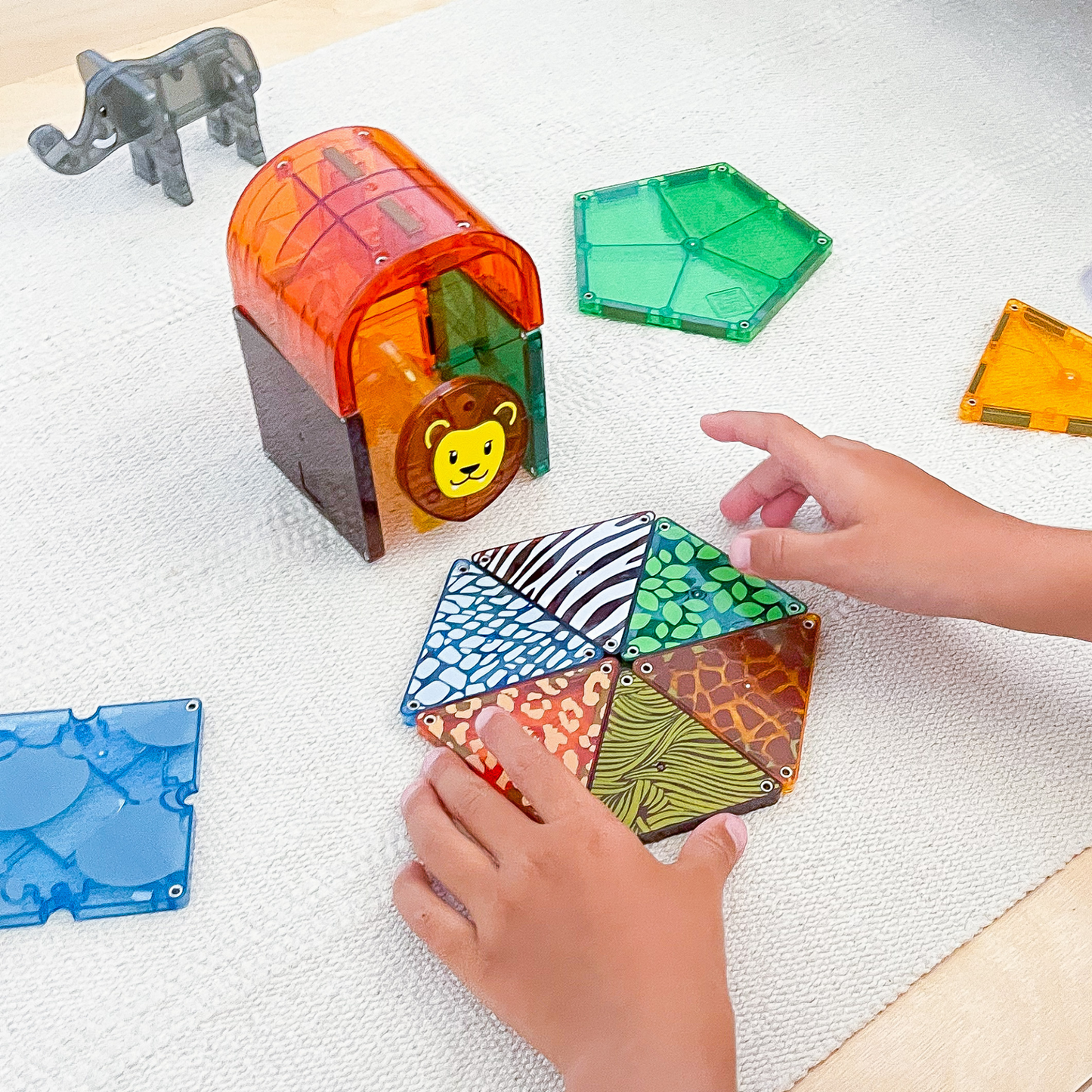 Safari Animals 25pcs Set by MAGNA-TILES