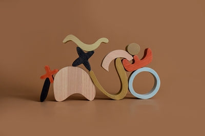 Abstract Art Building Blocks by MinMinCopenhagen