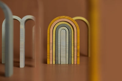 Earthy Mini Rainbow by MinMinCopenhagen