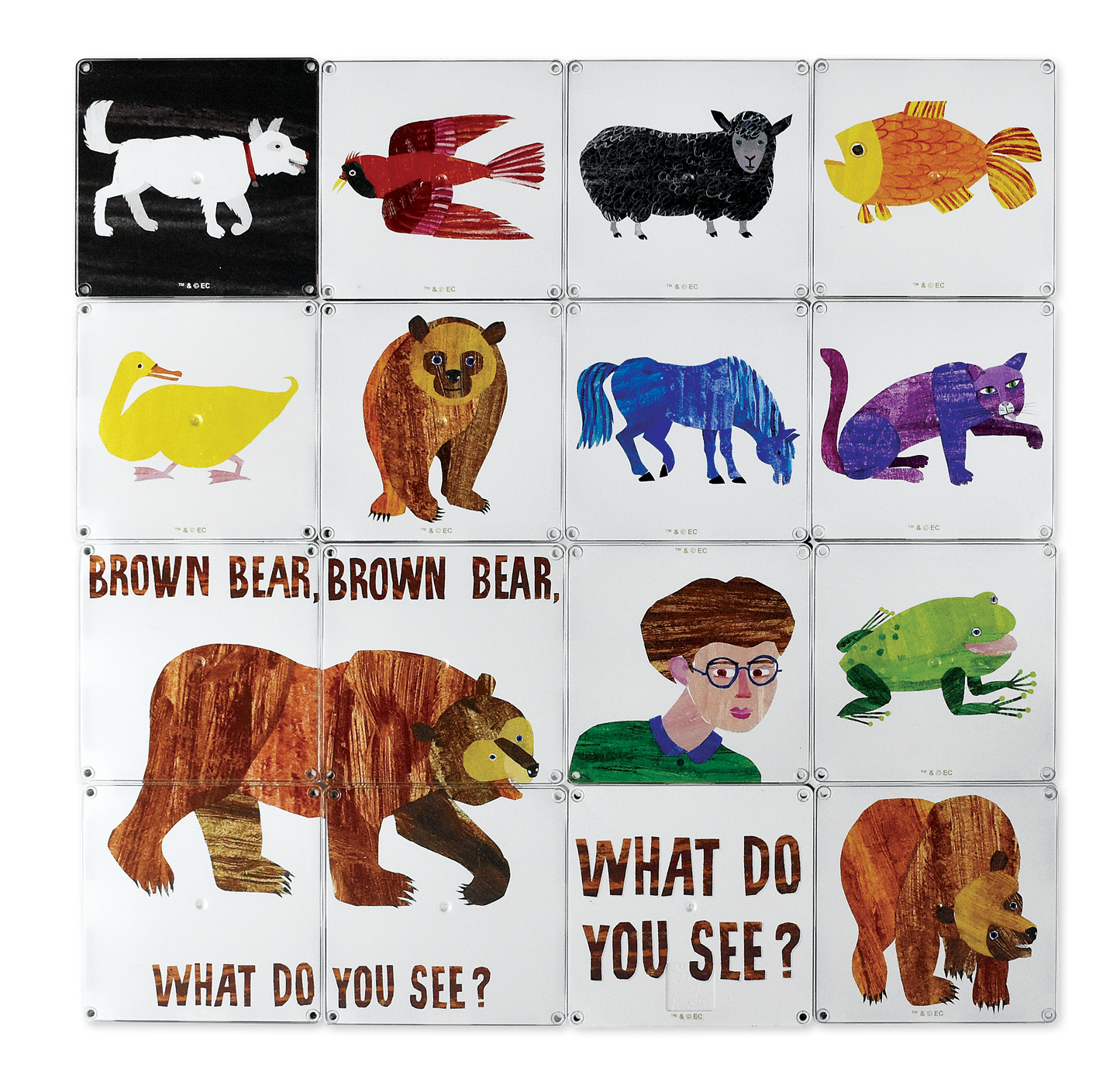 Eric Carle - Brown Bear Brown Bear by CREATEON