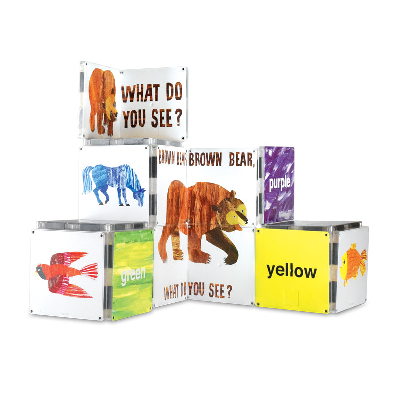 Eric Carle - Brown Bear Brown Bear by CREATEON + Board Book