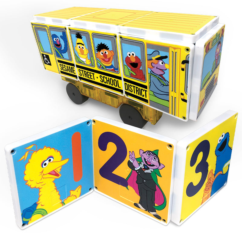 Sesame Street - School Bus by CREATEON