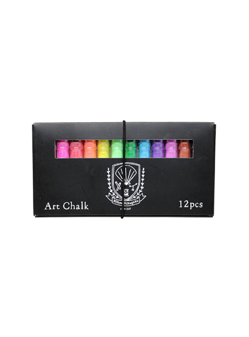 KITPAS Dustless Art Chalks 12 pcs