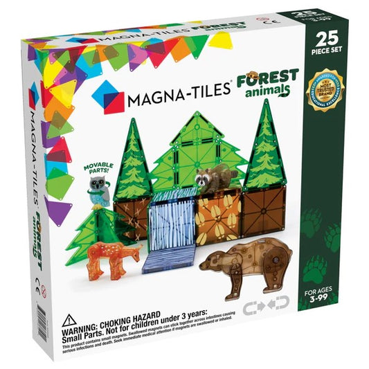 Forest Animals 25pcs Set by MAGNA-TILES
