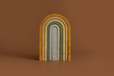 Earthy Mini Rainbow by MinMinCopenhagen