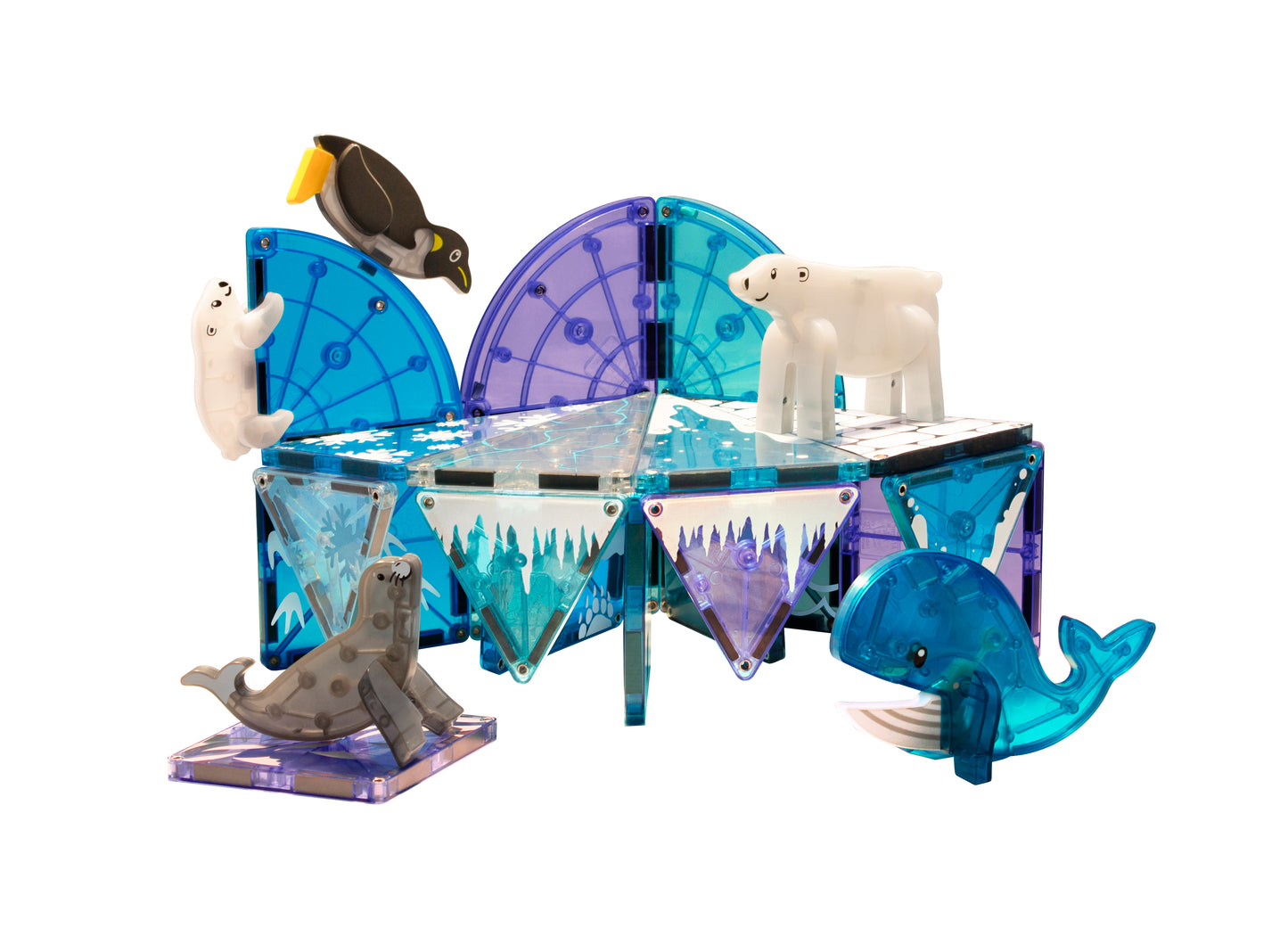 Artic Animals 25pcs Set by MAGNA-TILES