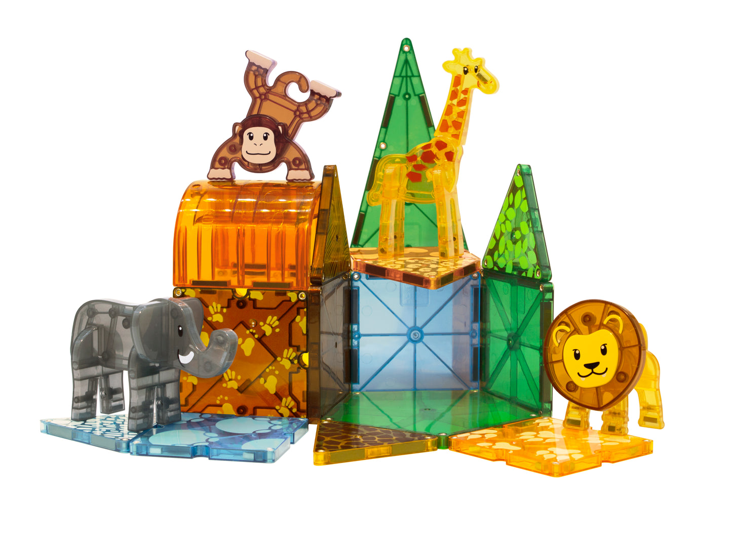 Safari Animals 25pcs Set by MAGNA-TILES