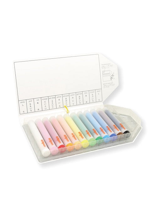 KITPAS Holder Marker, 12 Colours, Refillable