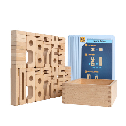 SumBlox Mini Starter Set + Pack of 36 Activity Cards