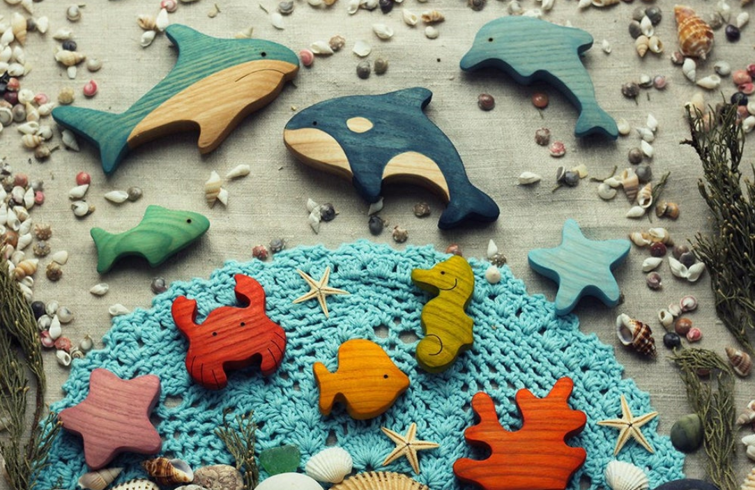 Sea Animals (set of 10)