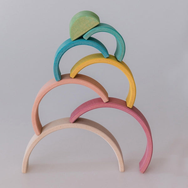 Rainbow Stacker Pastel (Small) by AVDAR