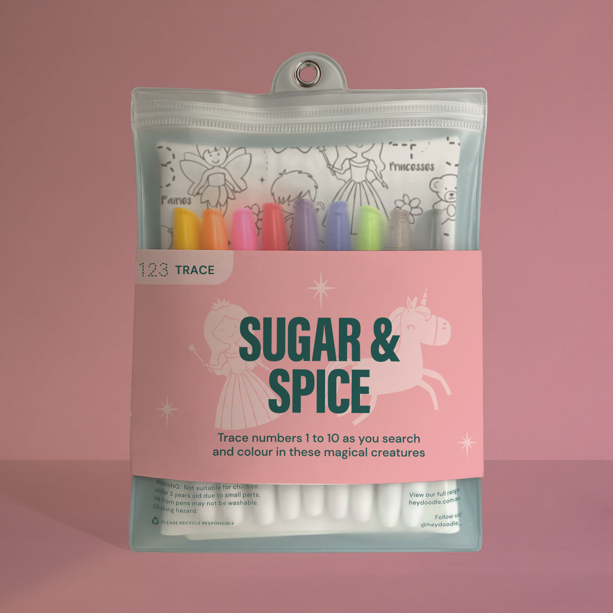 123 | Sugar & Spice by HeyDoodle