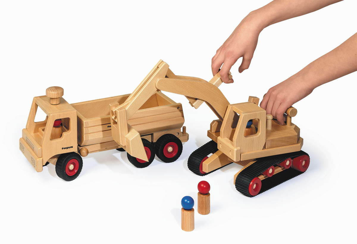 [PRE-ORDER] Wooden Excavator by FAGUS