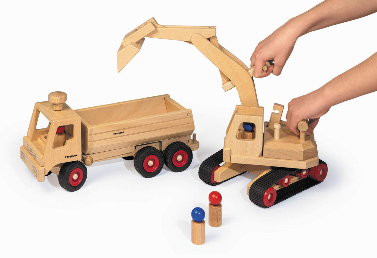 [PRE-ORDER] Wooden Excavator by FAGUS