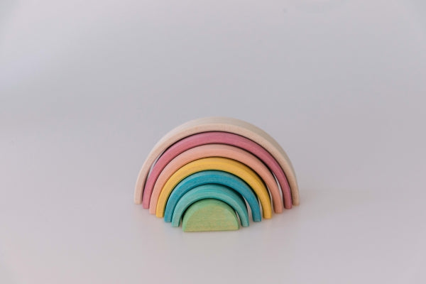 Rainbow Stacker Pastel (Small) by AVDAR