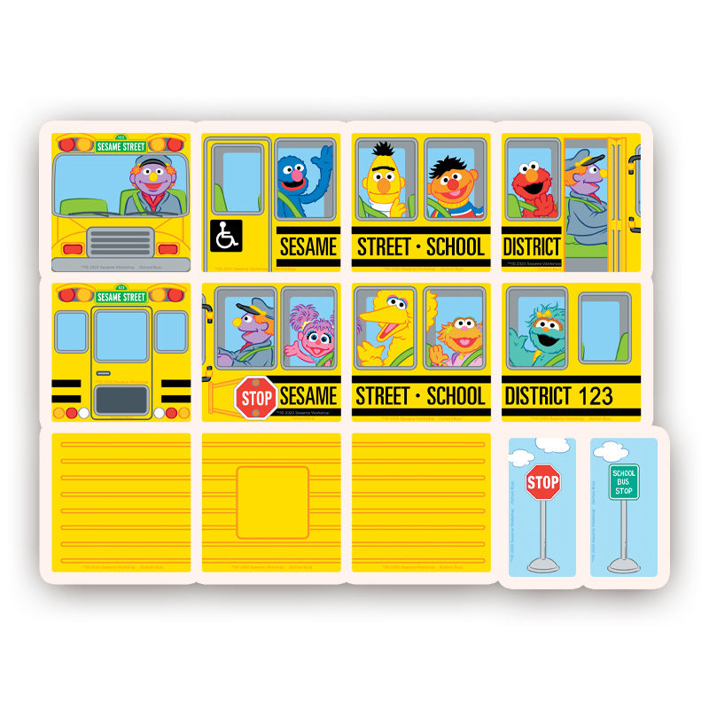 Sesame Street - School Bus by CREATEON