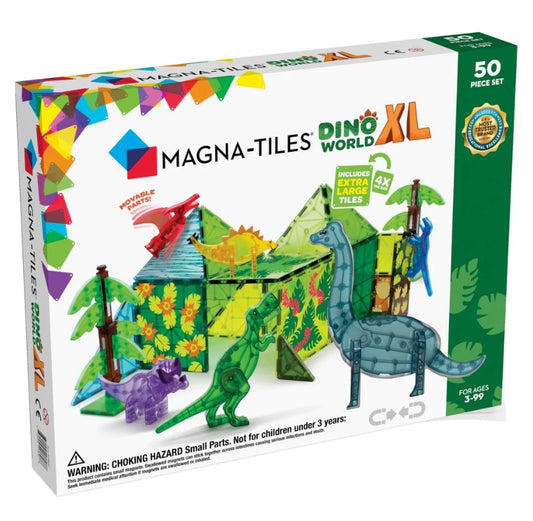 Dino World 50pcs Set by MAGNA-TILES