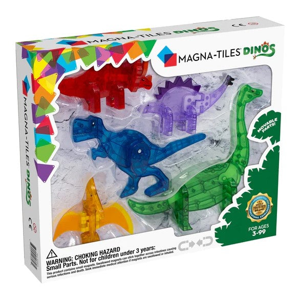 Dino World 5pcs Set by MAGNA-TILES