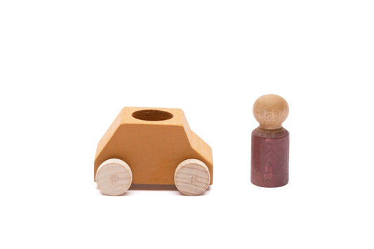 Ochre Car by LUBULONA