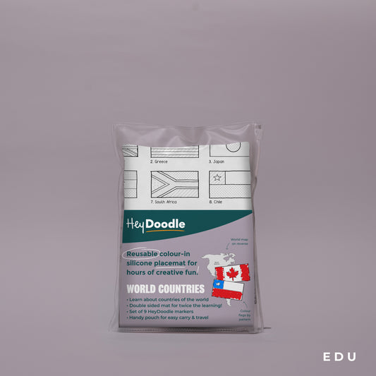 [OLD PACKAGING] Edu | World Countries by HeyDoodle