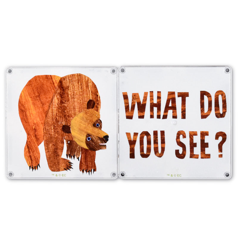 Eric Carle - Brown Bear Brown Bear by CREATEON + Board Book