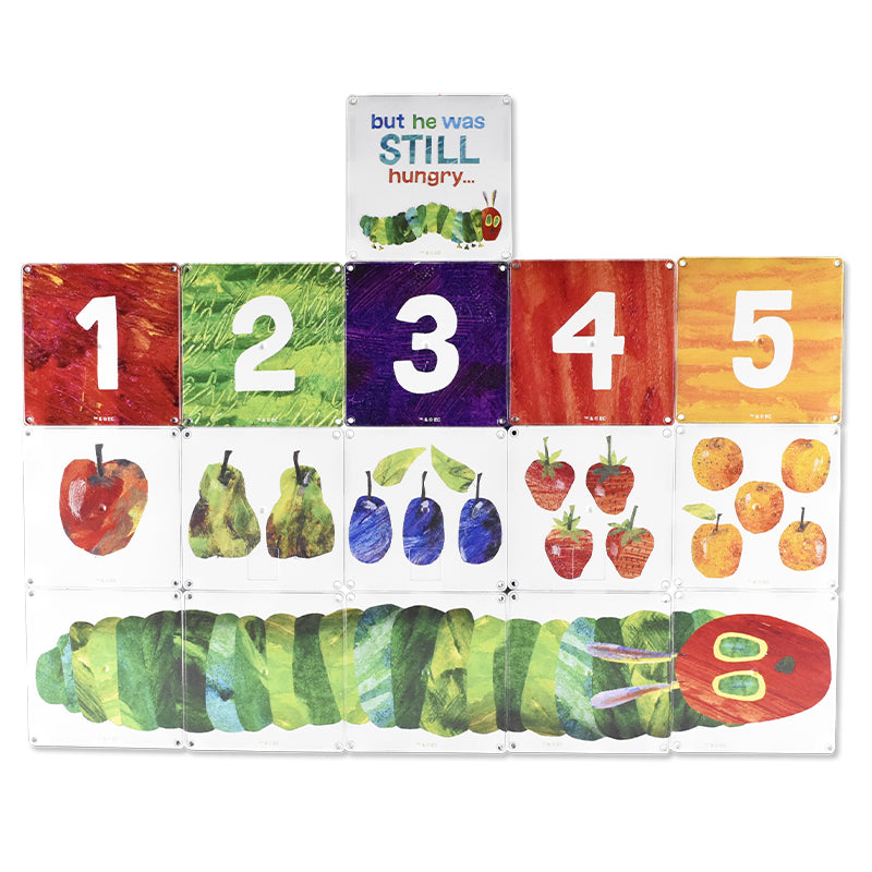 Eric Carle - The Very Hungry Caterpillar by CREATEON + Board Book