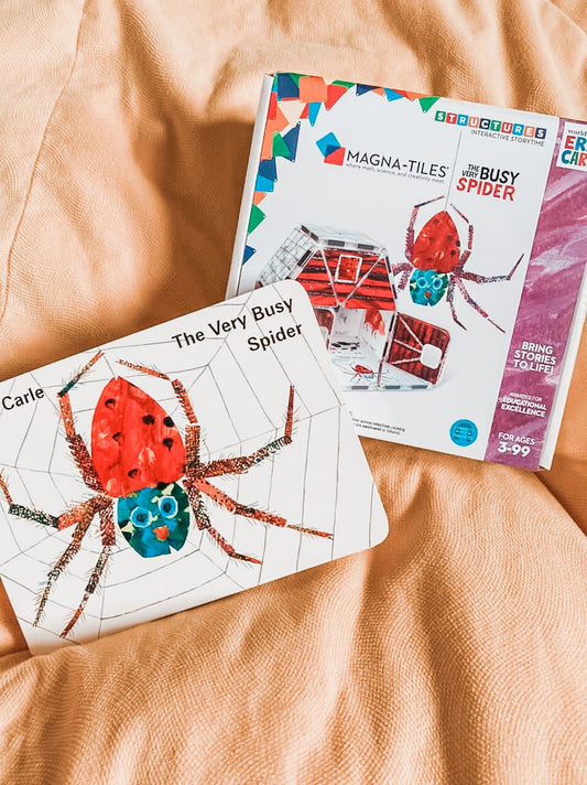 Eric Carle - The Very Busy Spider by CREATEON + Board Book