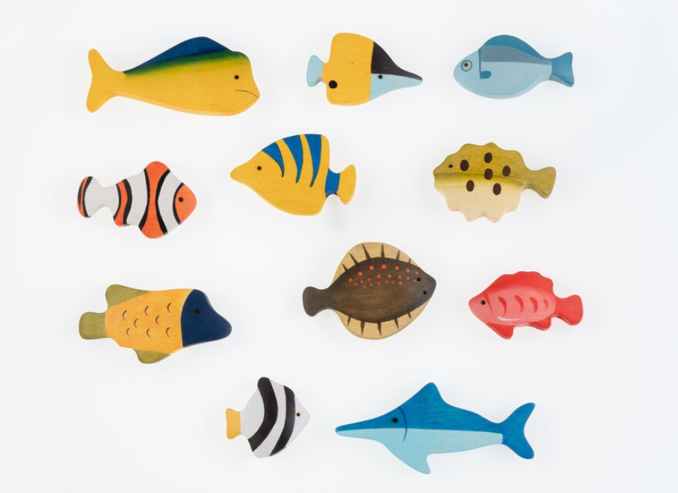 Sea Fishes (set of 11)