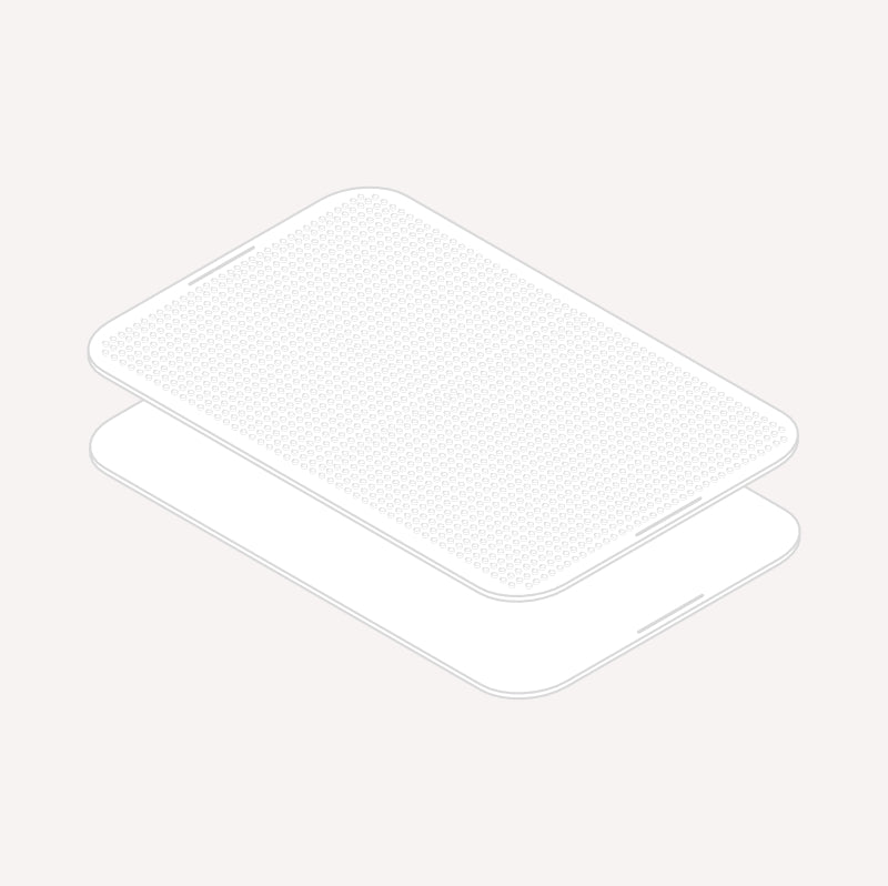 Carry-Play™ White Table Tops (Pack of 2)